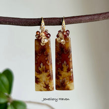 Load image into Gallery viewer, Ammonite earrings