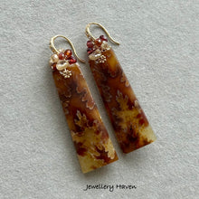 Load image into Gallery viewer, Ammonite earrings