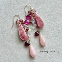 Load image into Gallery viewer, Rhodochrosite earrings