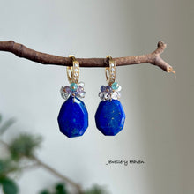 Load image into Gallery viewer, Lapis lazuli earrings