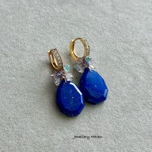 Load image into Gallery viewer, Lapis lazuli earrings