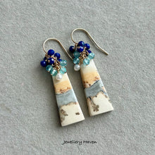 Laden Sie das Bild in den Galerie-Viewer, Maligano Jasper earrings