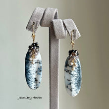 Carica l'immagine nel visualizzatore di Gallery, Dendritic opal earrings
