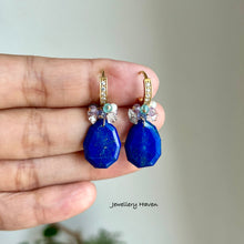 Load image into Gallery viewer, Lapis lazuli earrings