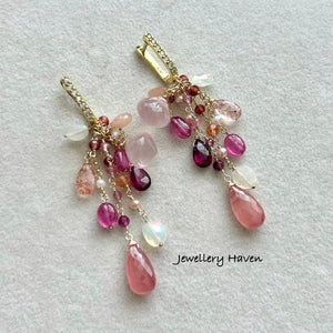 Summer florals earrings