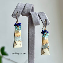 Laden Sie das Bild in den Galerie-Viewer, Maligano Jasper earrings