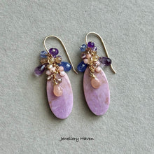 Laden Sie das Bild in den Galerie-Viewer, Phosphosiderite earrings