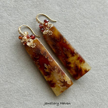 Load image into Gallery viewer, Ammonite earrings