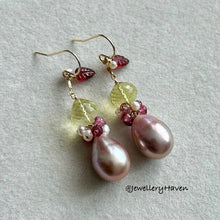 Laden Sie das Bild in den Galerie-Viewer, Pastel pink Edison pearl earrings