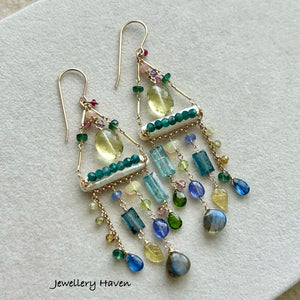 Monet chandelier earrings