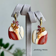Charger l'image dans la galerie, Mookaite Jasper earrings