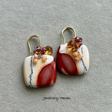 Charger l'image dans la galerie, Mookaite Jasper earrings