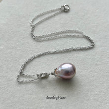 Load image into Gallery viewer, Lilac purple Edison pearl necklace