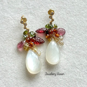 {Made to Order} Reflections- white moonstone #1