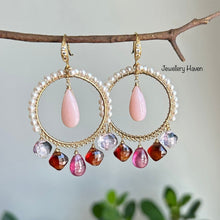Load image into Gallery viewer, Pearl chandelier earrings #1