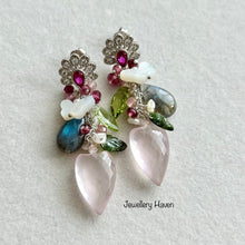 Load image into Gallery viewer, Floral Spring Rose Quartz #1